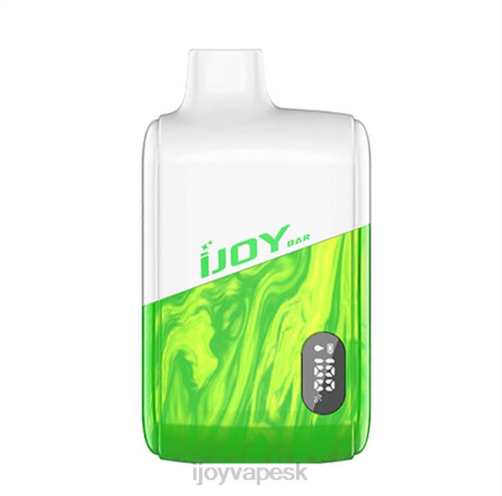 iJOY Vape SK | iJOY Bar Smart Vape 8000 ťahov 8X021 jablkový džús